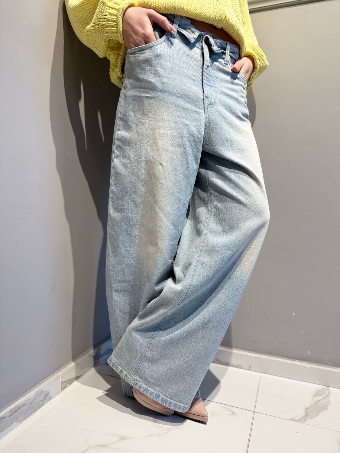 MOTEL - jeans S26P209 denim chiaro