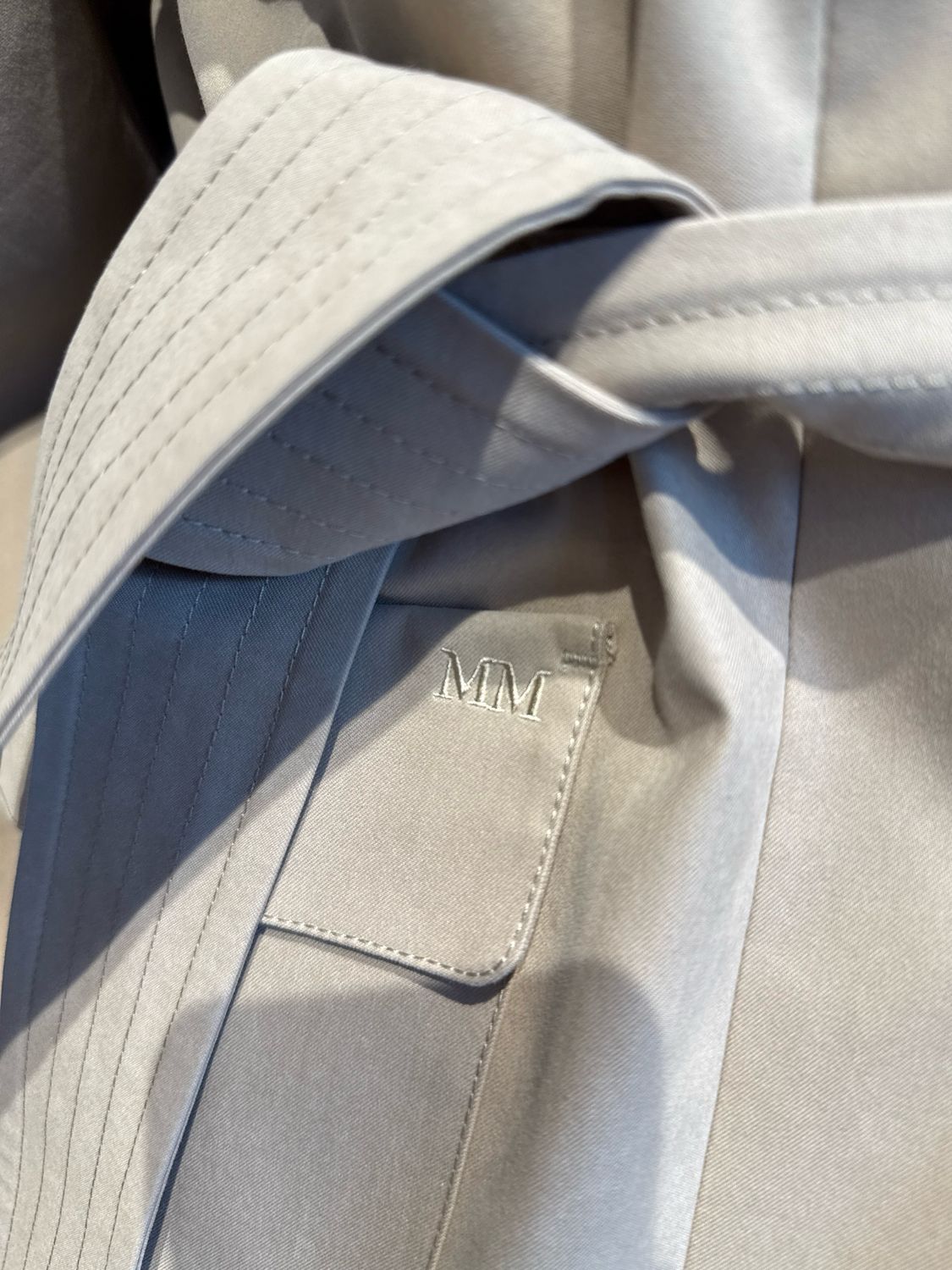 MM MAX MARA - GIACCA RAFIA impermeabile GABARDINA CO/PL/PA MEMBRANATO ANTIGOCCIA 02 Impermeabile