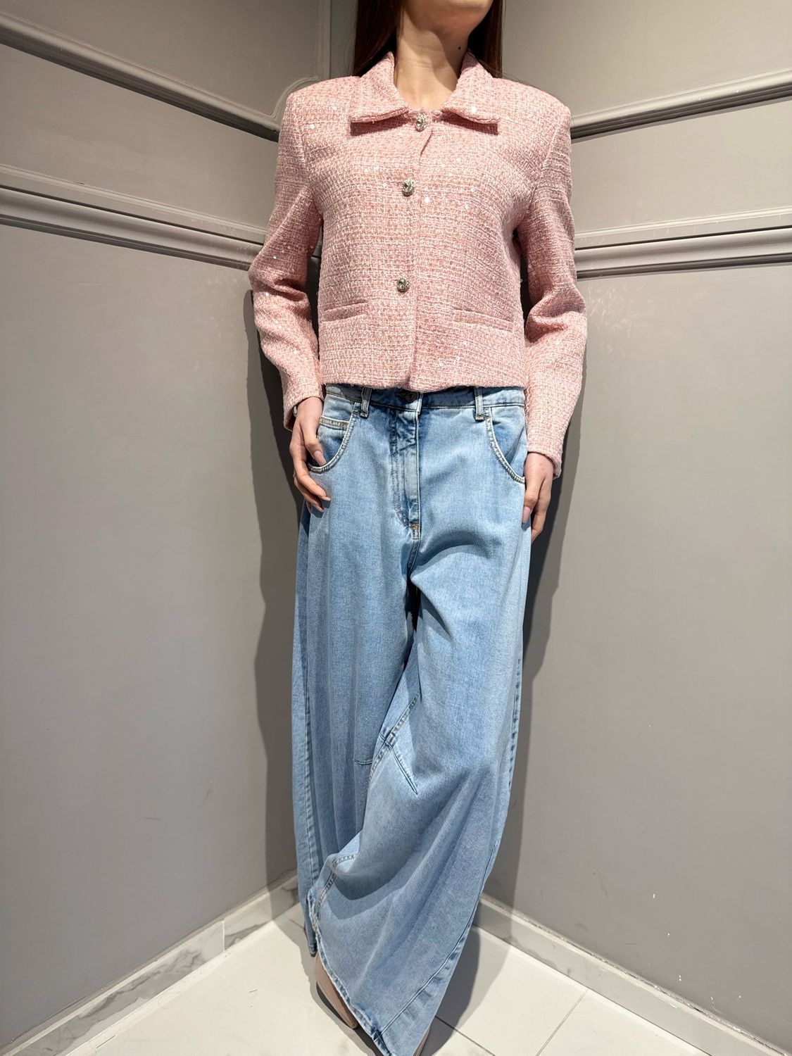 MOTEL - jeans Baloon ampio 3992J119W642 variante unica