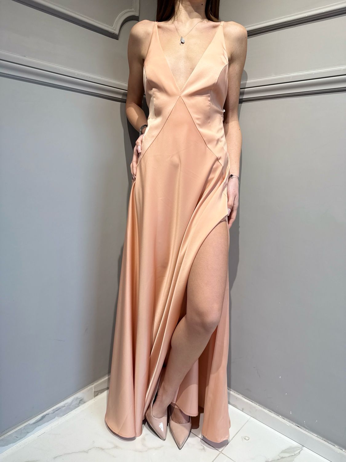 SILENCE LIMITED - abito nicole AB4208 peach