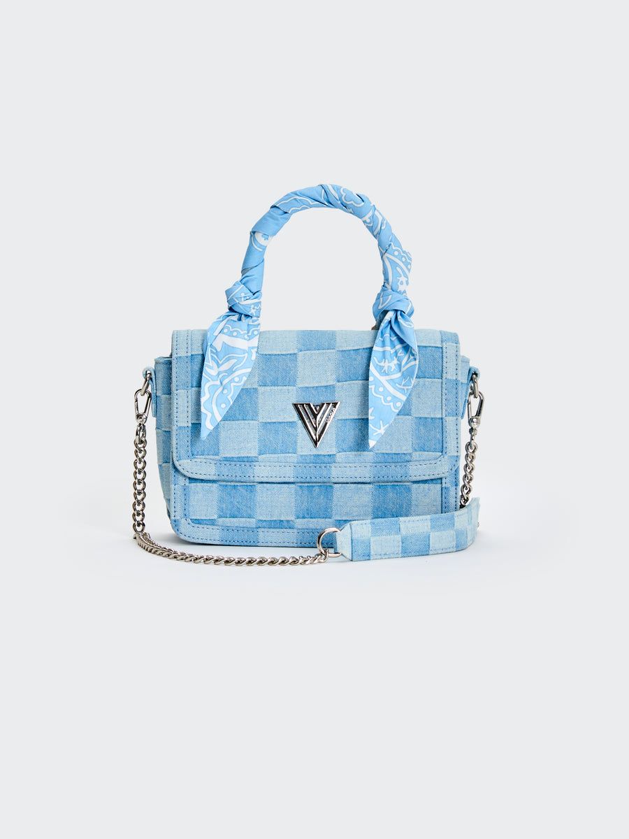 VICOLO - Borsa Le Marais Denim XAB0015 NEW IN Blu