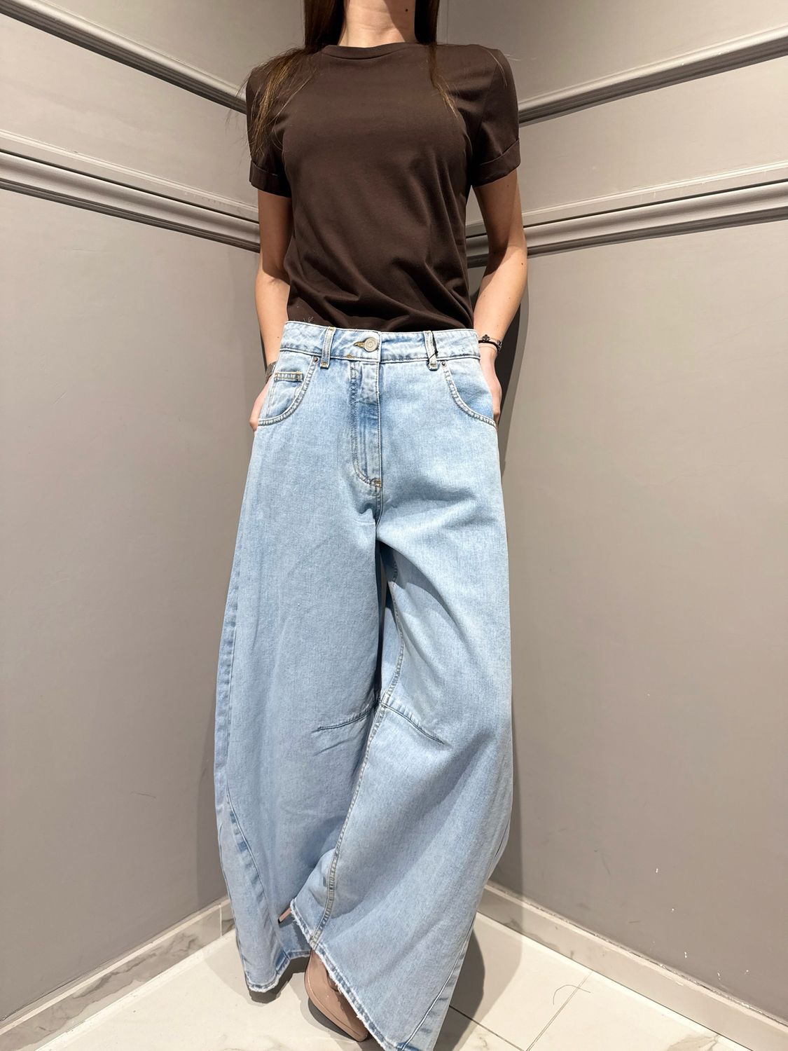 TENSIONE IN - jeans P314J119W642 Louvre variante unica