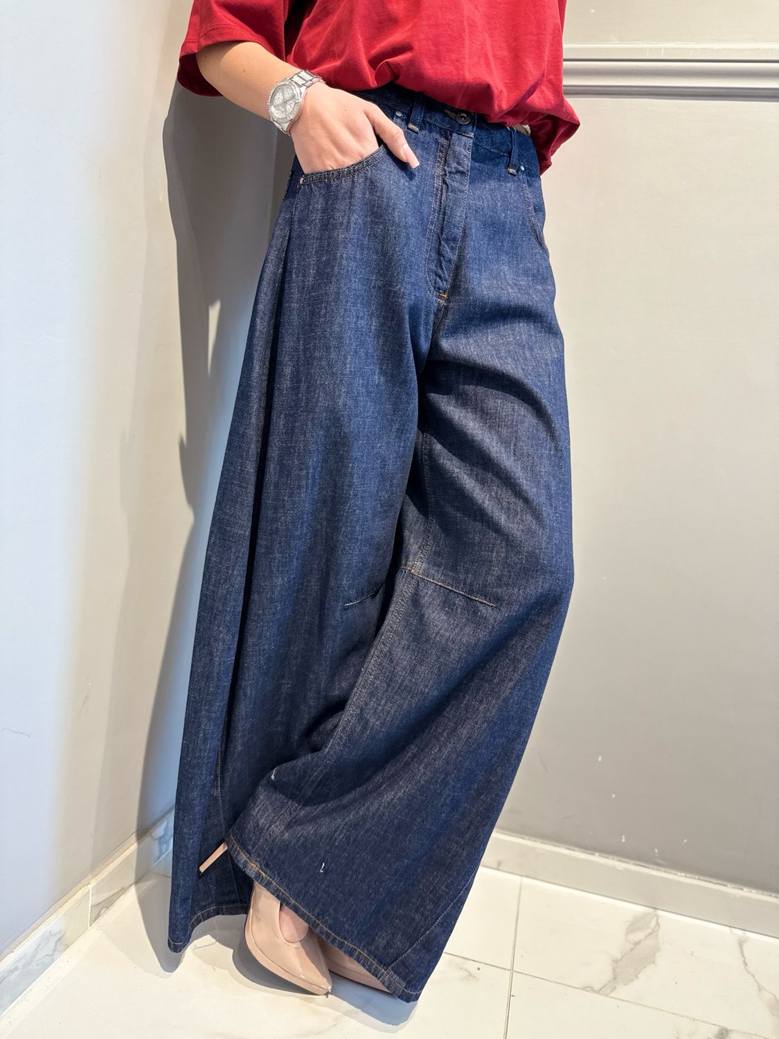 MOTEL - jeans Baloon 3992J014W000 jeans scuro