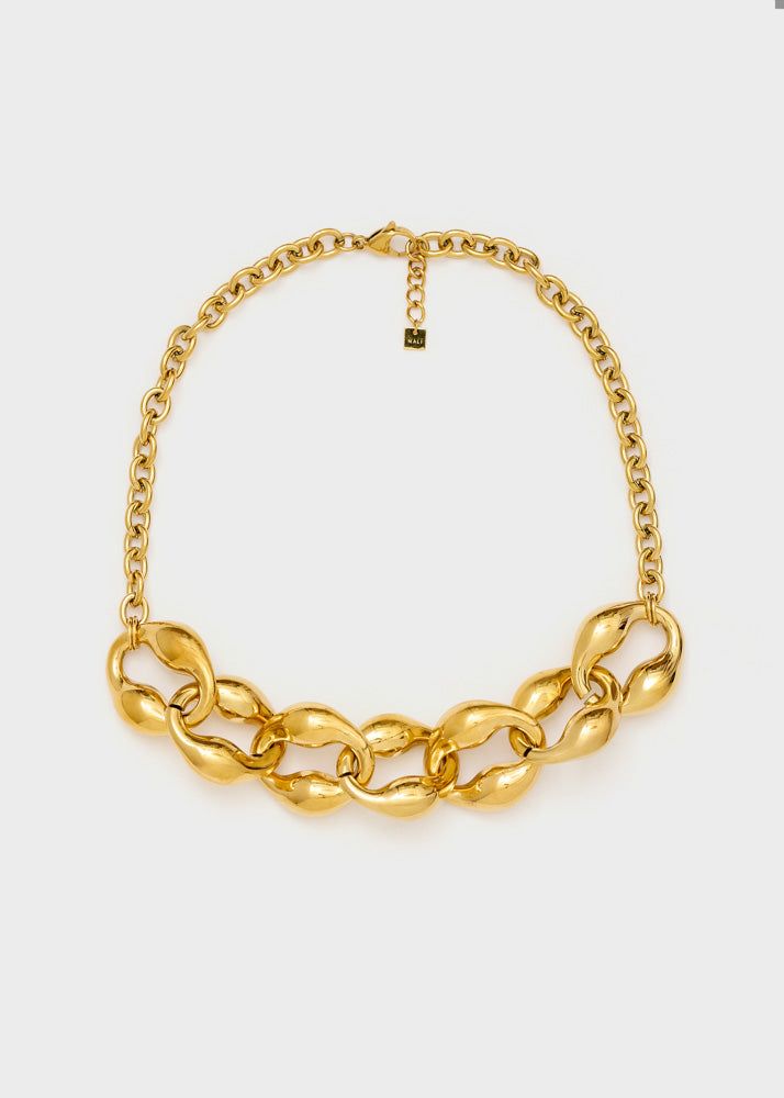 NALì - BRACCIALE ROUND CON ANELLI BIG LNBR0047 - ORO