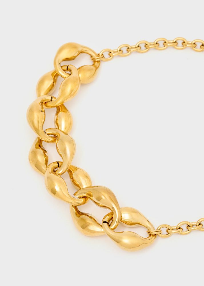 NALì - BRACCIALE ROUND CON ANELLI BIG LNBR0047 - ORO