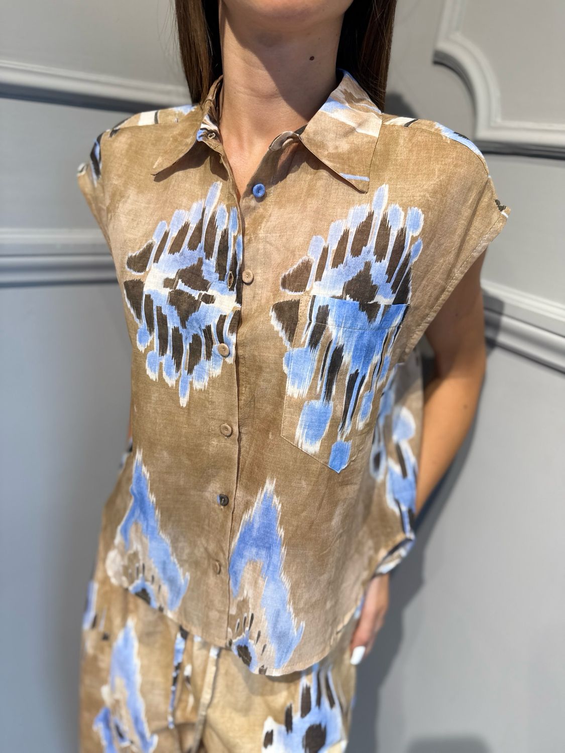 TENSIONE IN - camicia senza maniche S26CJ55