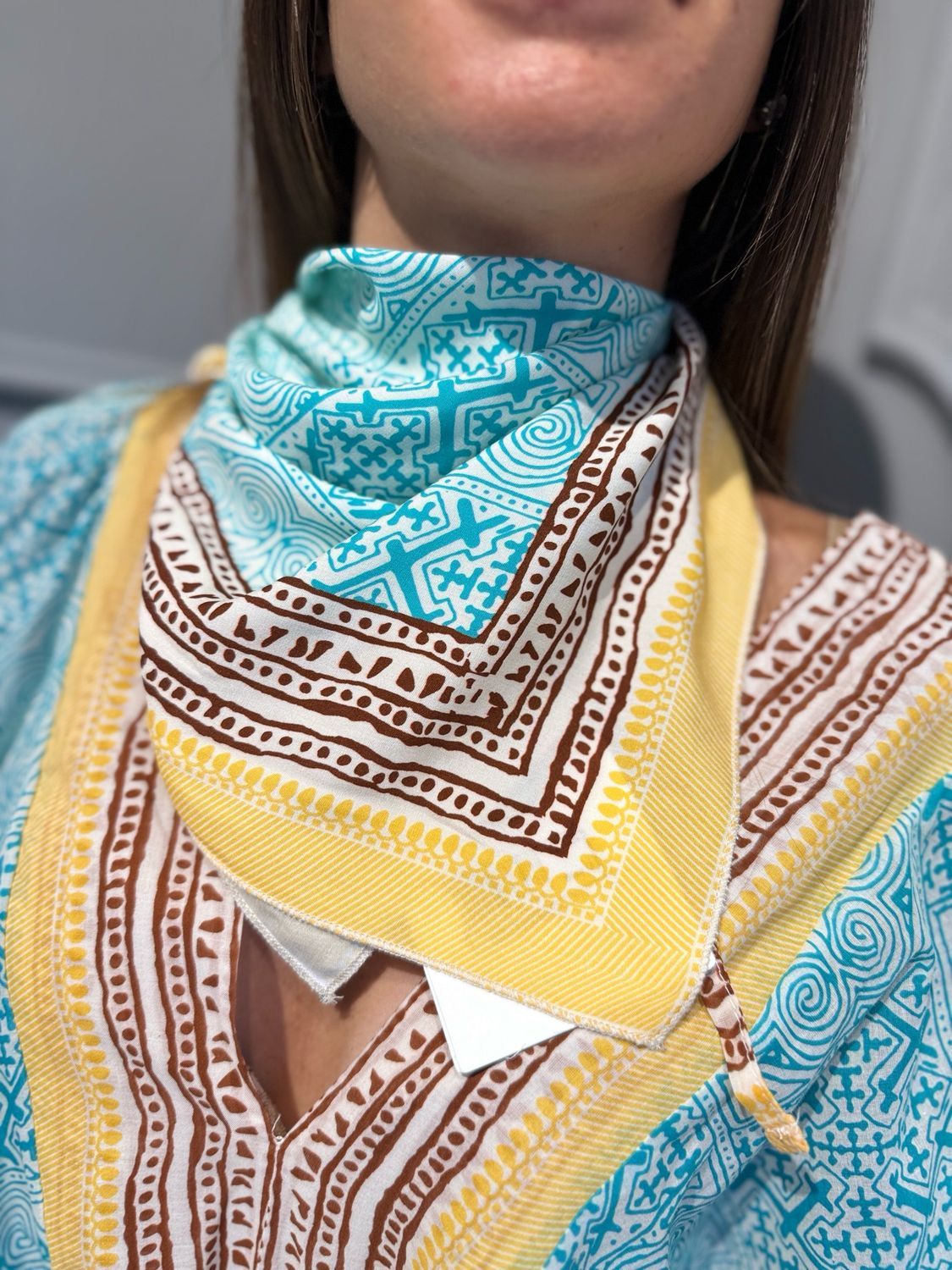 TENSIONE IN - bandana PE260364 turchese