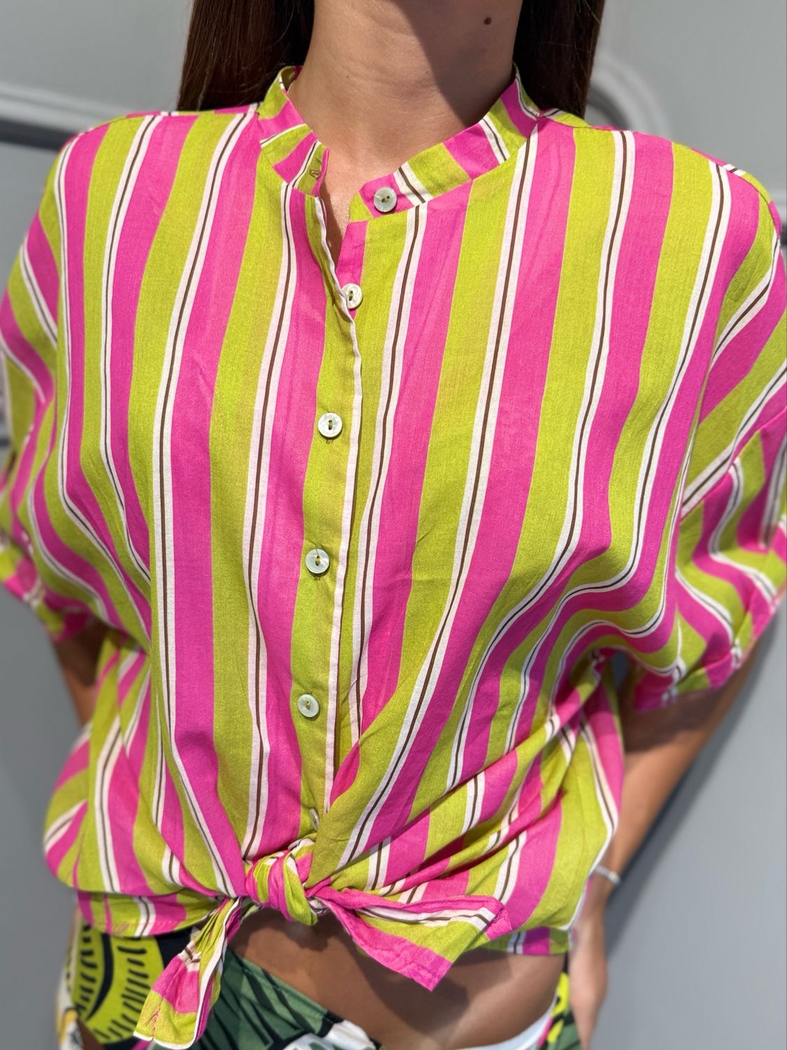 MOTEL - camicia riga 39847G