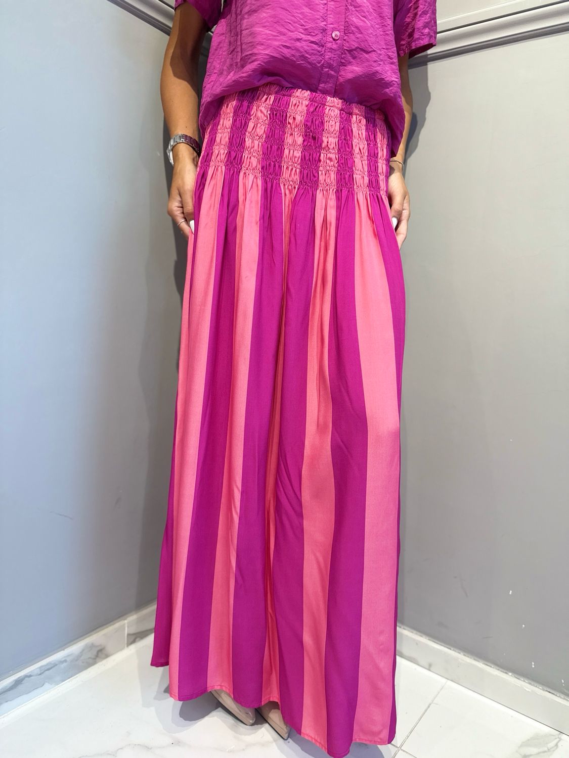 TENSIONE IN - gonna lunga PE260512 rosa