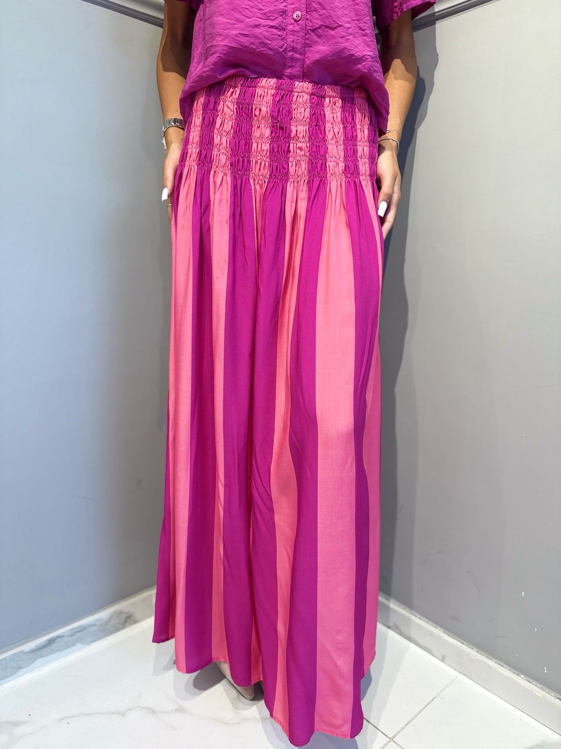 TENSIONE IN - gonna lunga PE260512 rosa