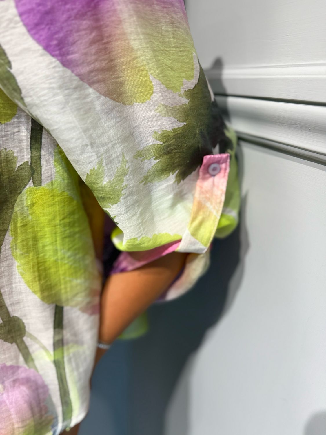 HAVE ONE - camicia fiore CVS-Q503