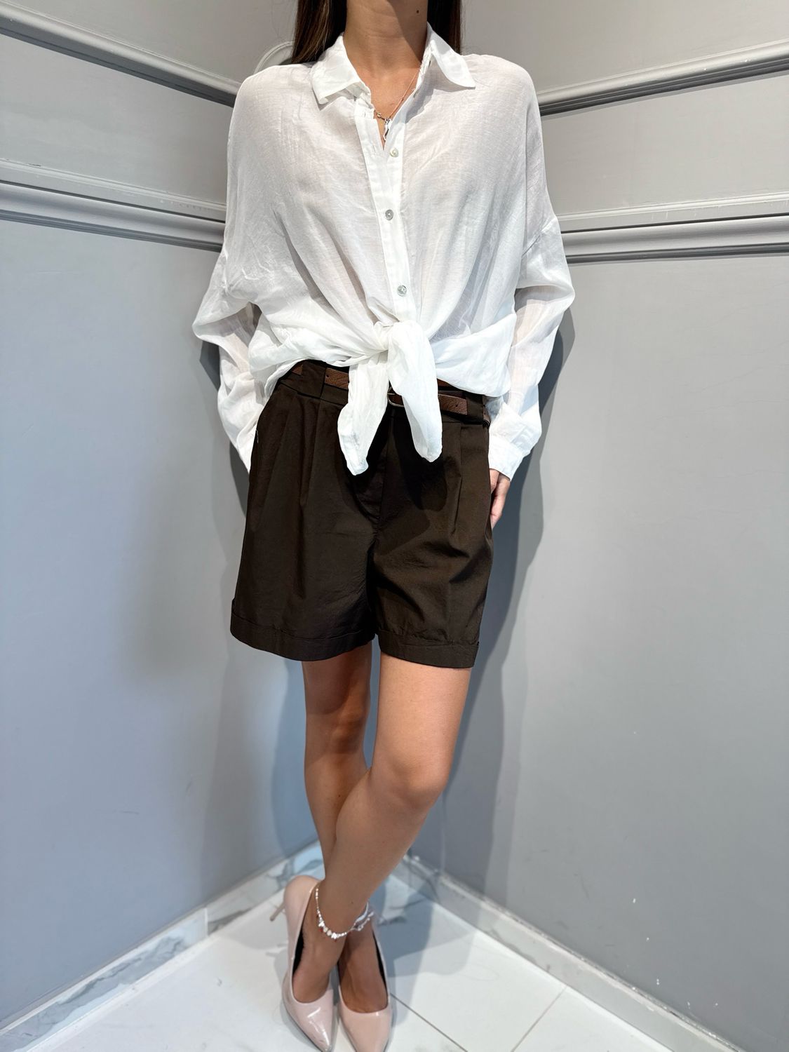 MOTEL - camicia S26C715 sbollito