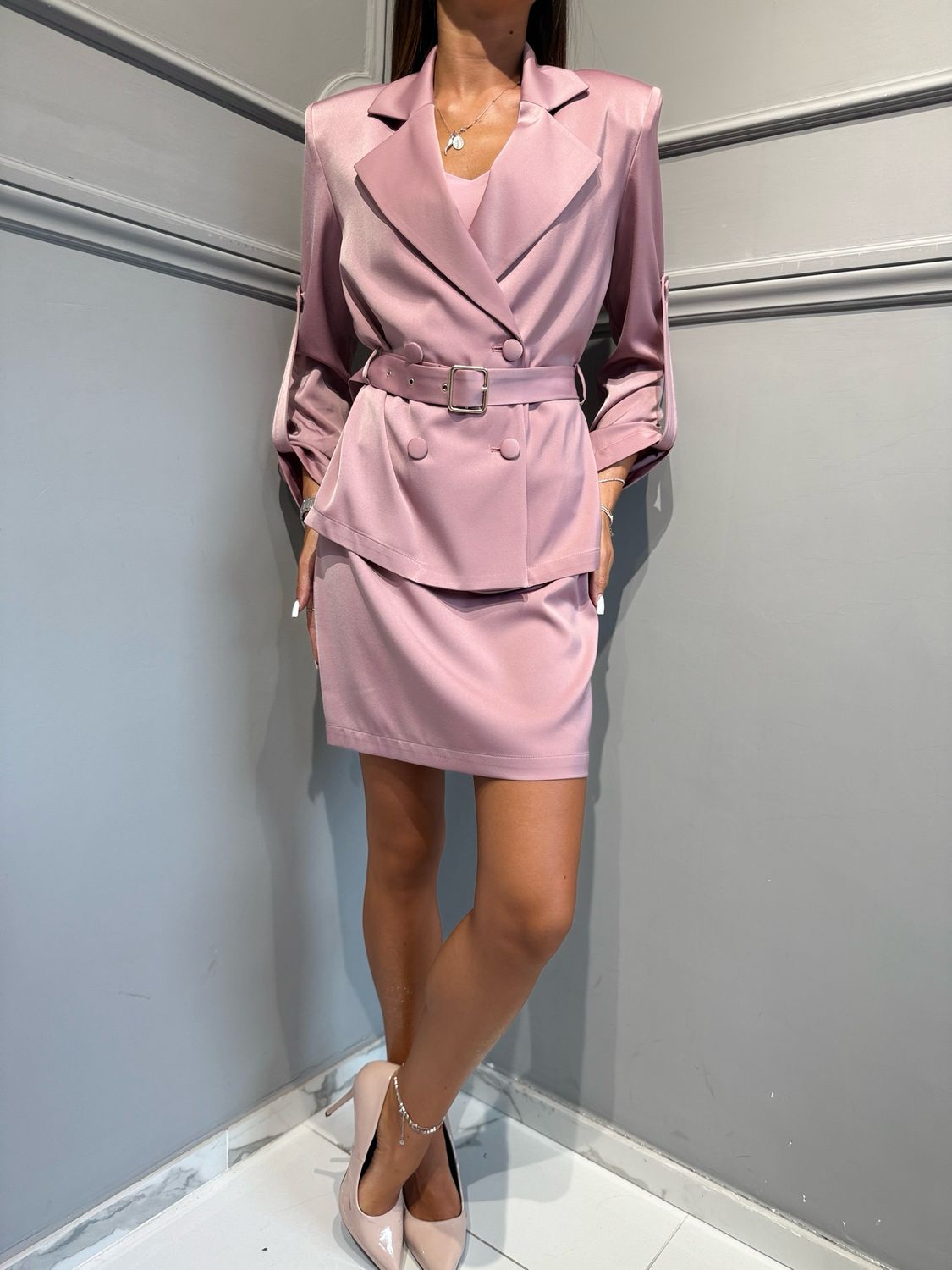 SILENCE LIMITED - gonna ginny skirt GO311S our Pink