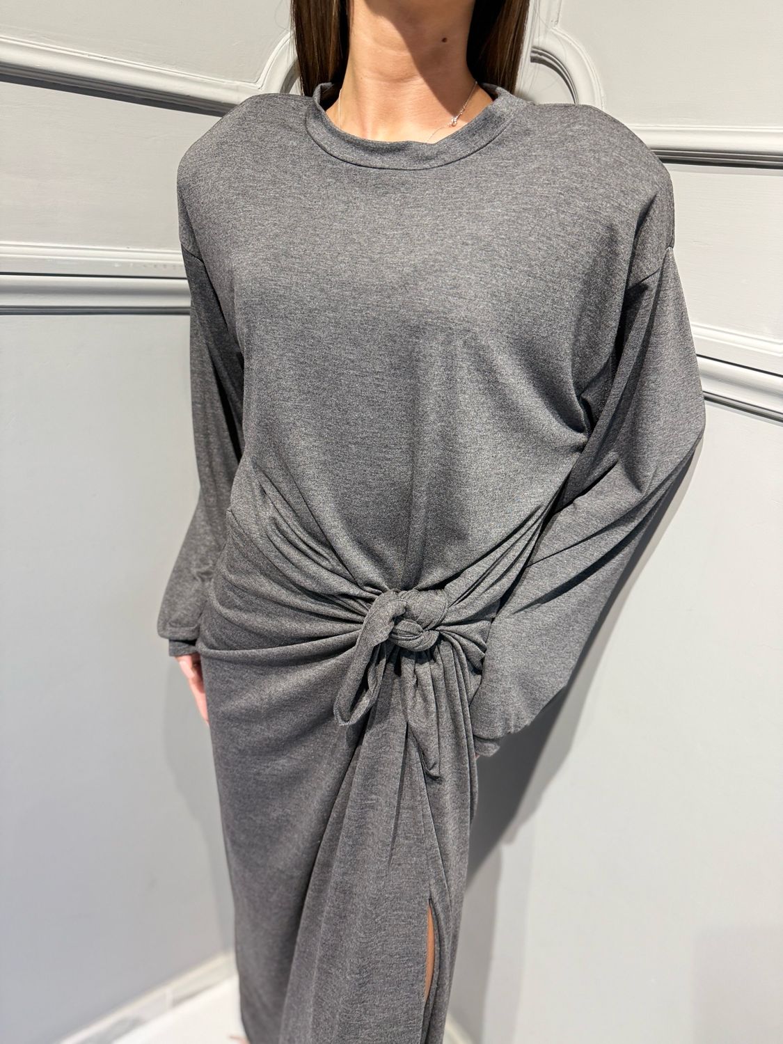 TENSIONE IN - abito FW260093 grigio