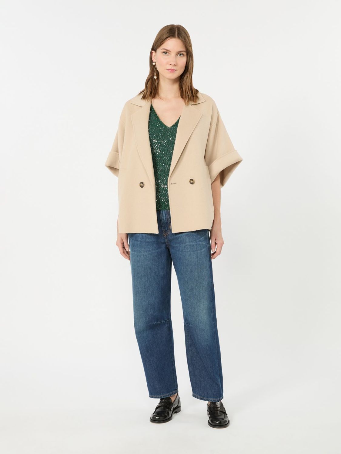 Max Mara WEEKEND - Jeans barrel leg in denim WKDCADUCA Blu