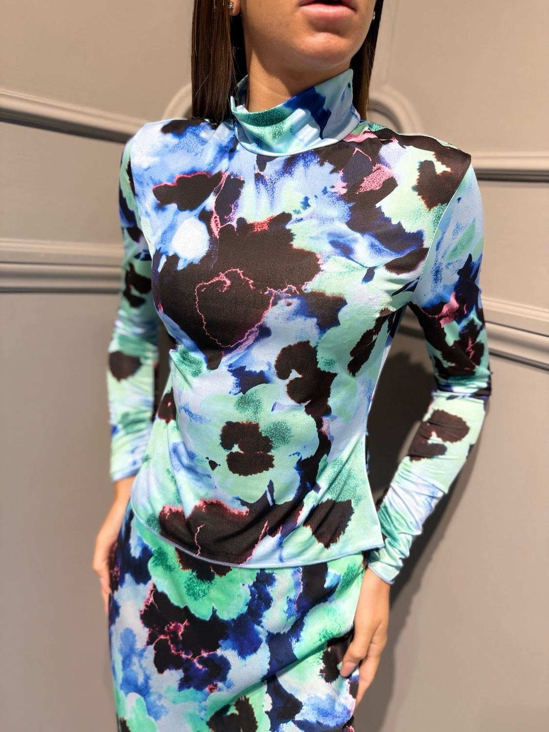 TENSIONE IN - maglia FW260109 fantasia