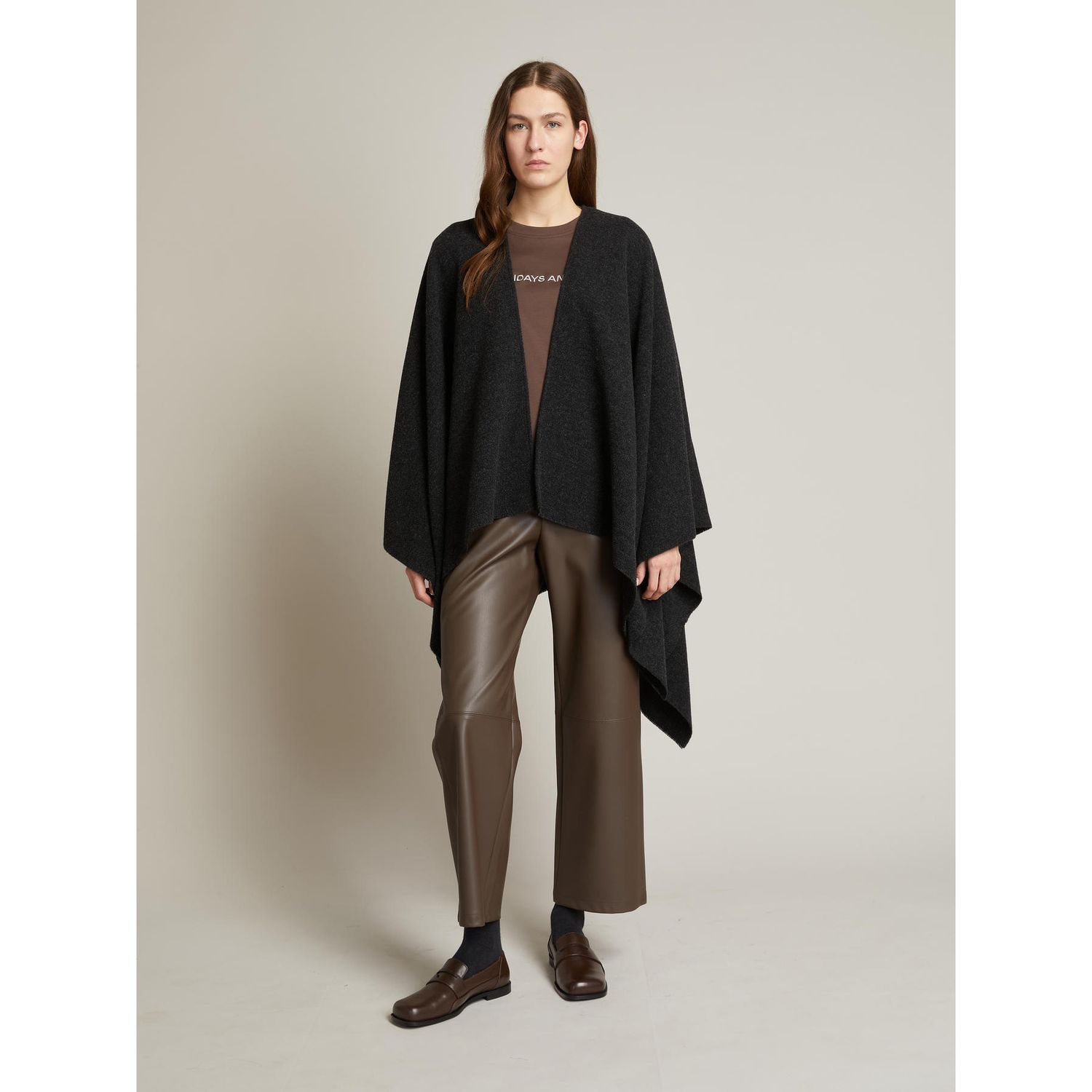 MM Max Mara - Pantalone in jersey con effetto nappa MMLODE - Testa Moro