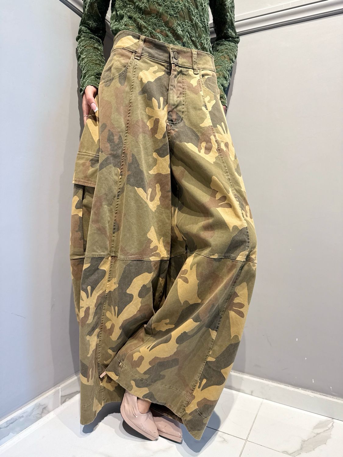 TENSIONE IN - pantalone LR636 camouflage