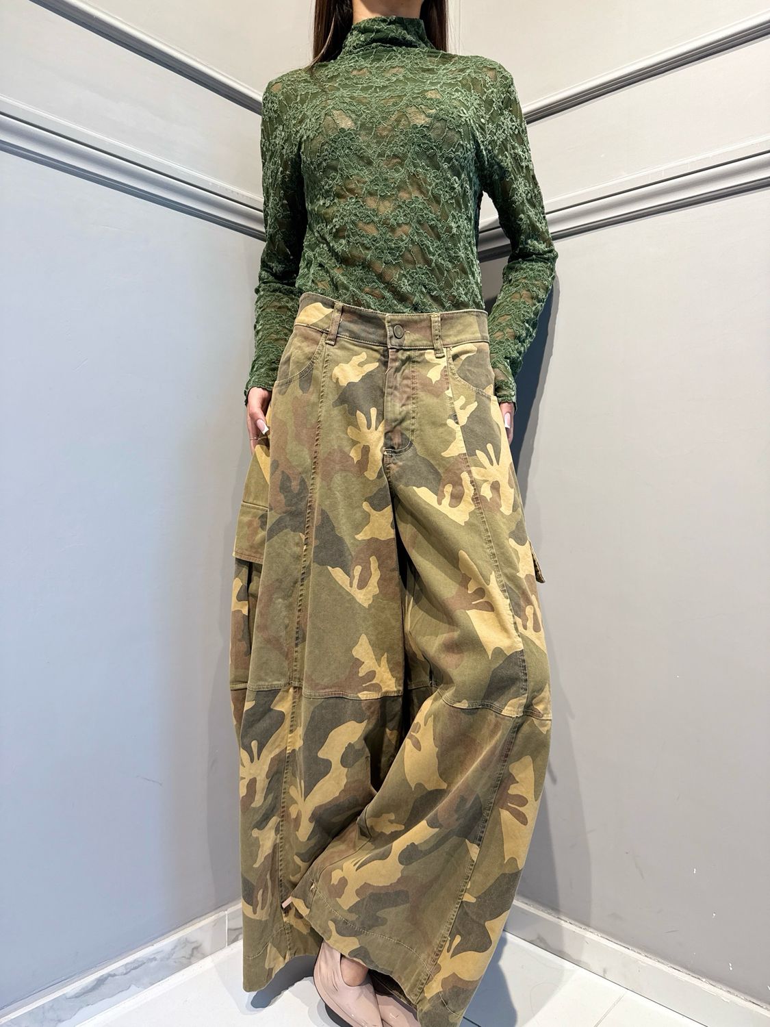 TENSIONE IN - pantalone LR636 camouflage