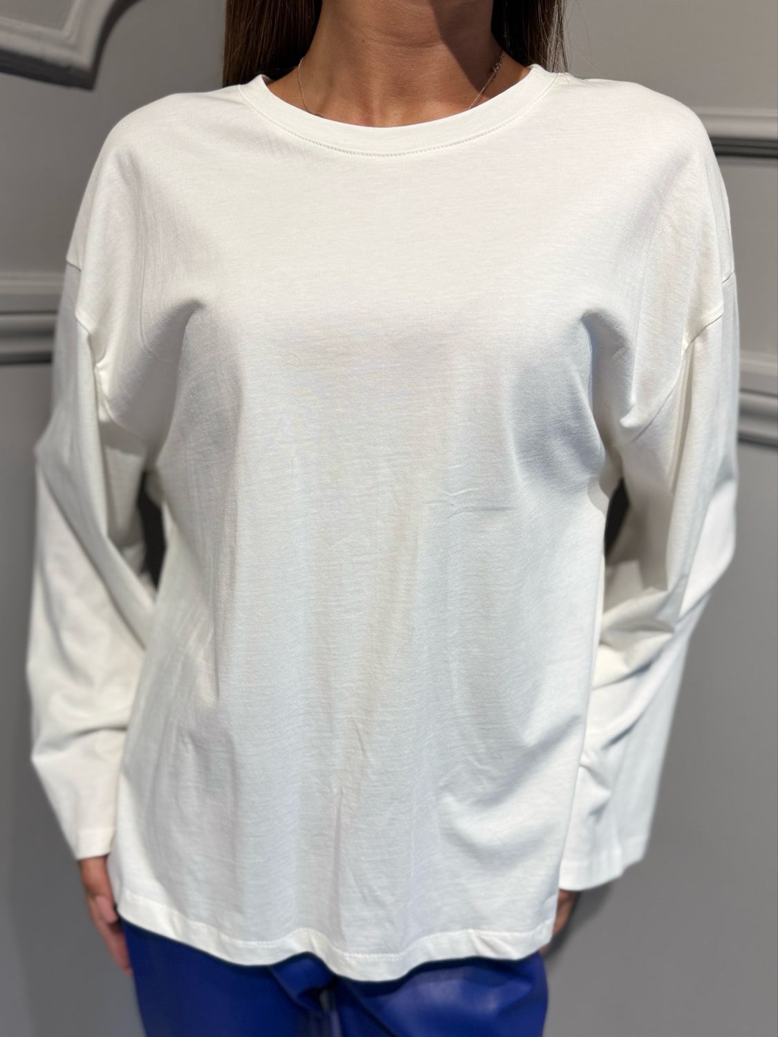 TENSIONE IN - t-shirt FW260045 panna