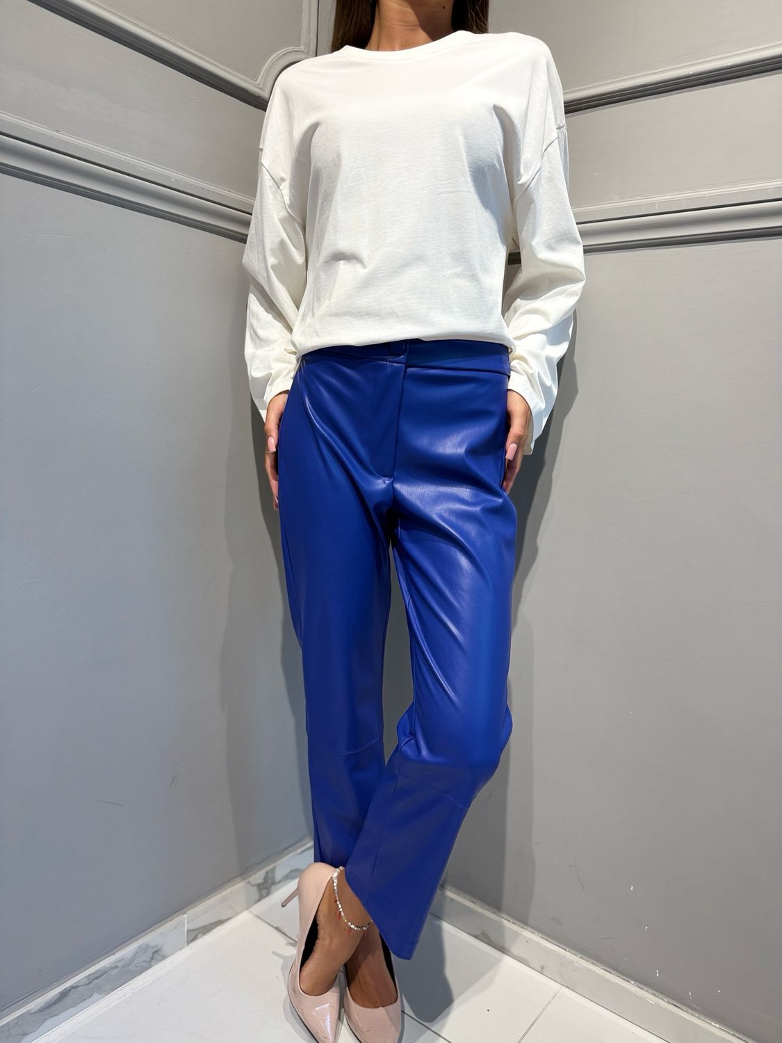 TENSIONE IN - t-shirt FW260045 panna