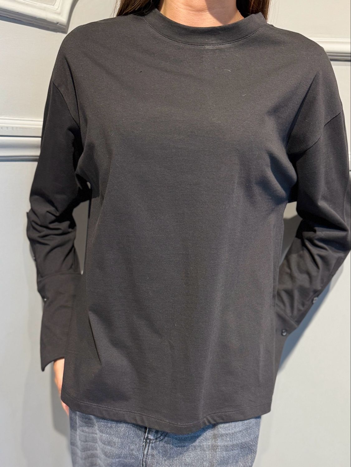 TENSIONE IN - t-shirt con polso cambia nero FW260049