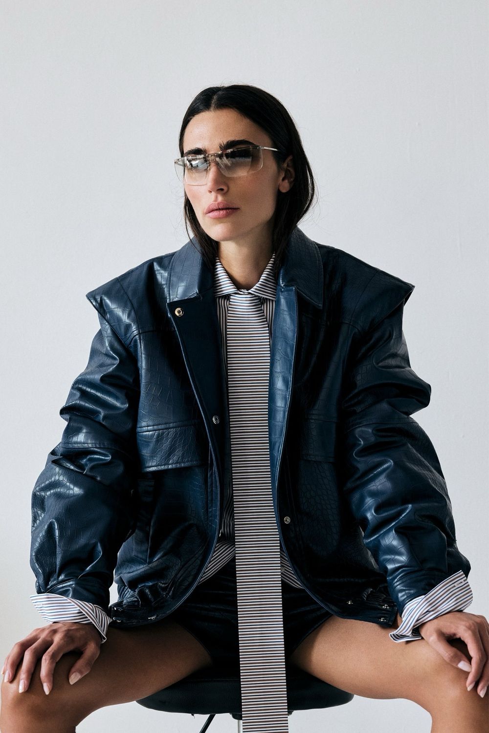 SILENCE LIMITED - JACKET KAIMAN hype blu