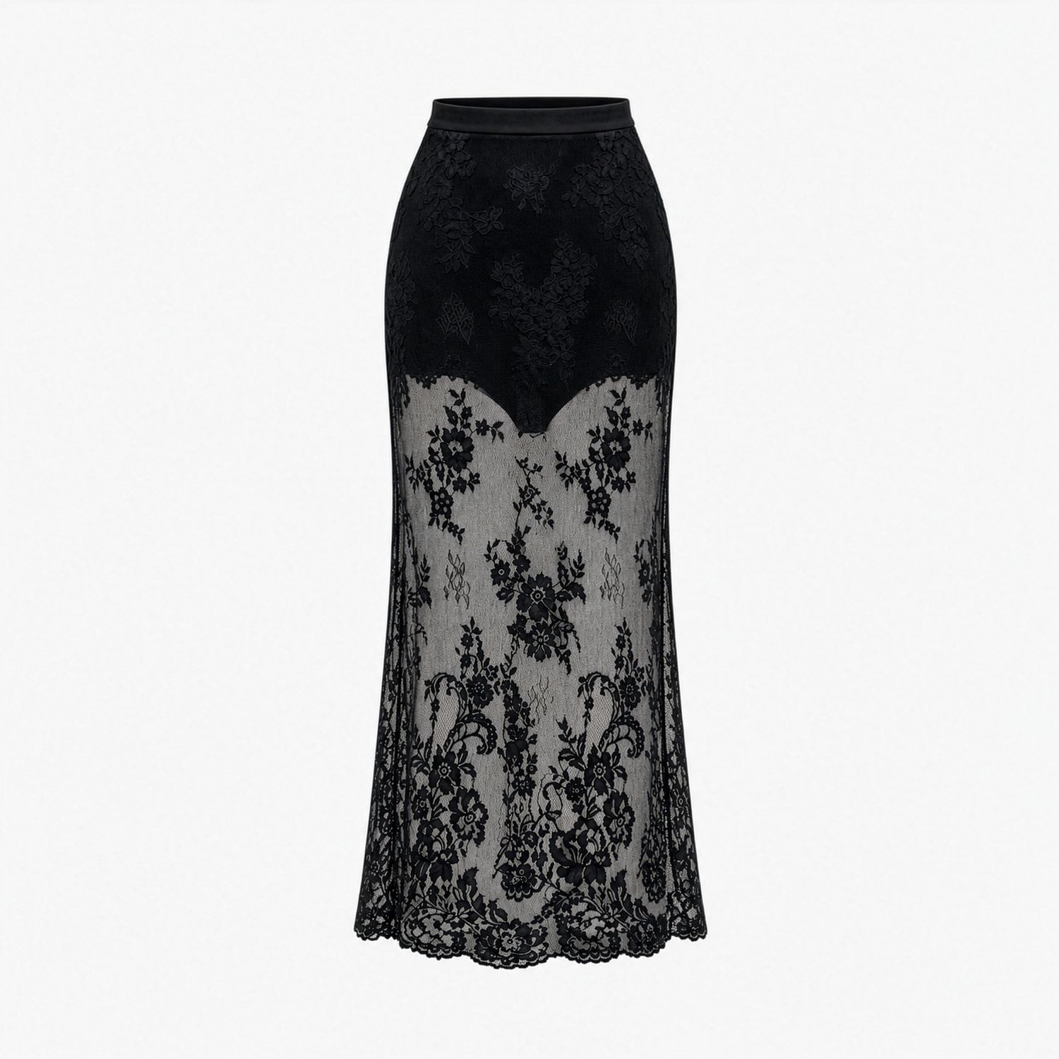 SILENCE LIMITED - GONNA NARA in pizzo nero