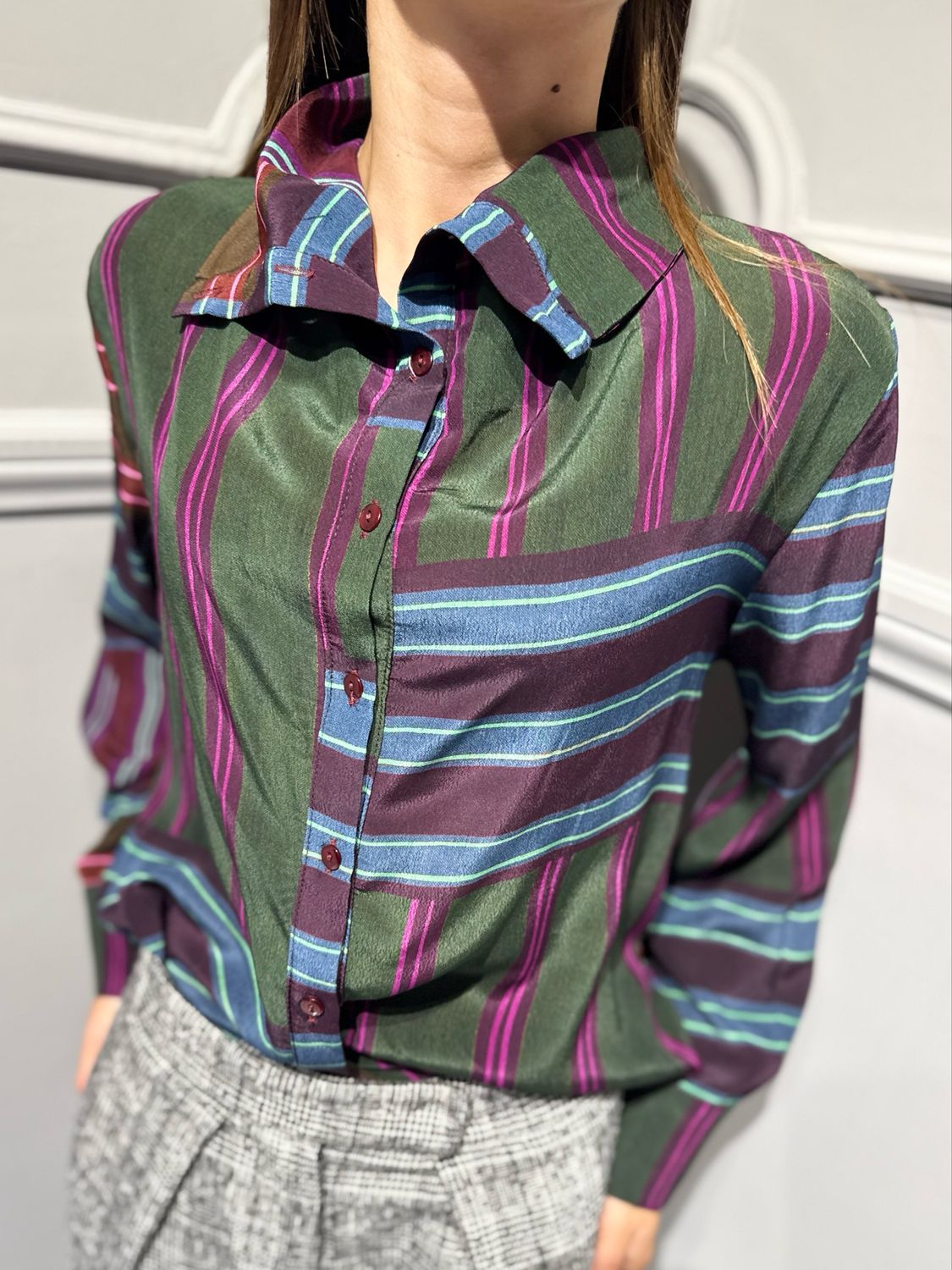 TENSIONE IN - camicia fantasia SD957