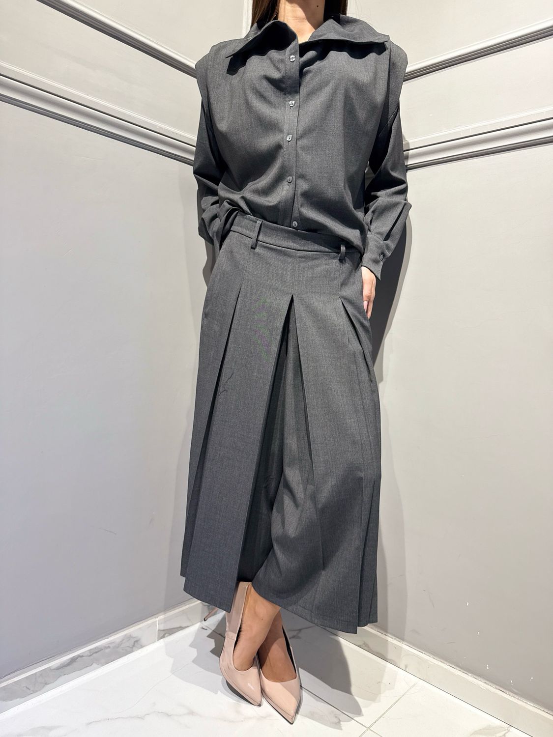 TENSIONE IN - pantagonna CN825 grigio