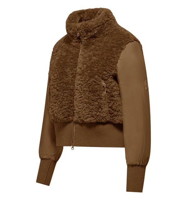 INVICTA - Giacca corta da donna bimaterica Codice prodotto: JW0559TSHTB_127_L Moro