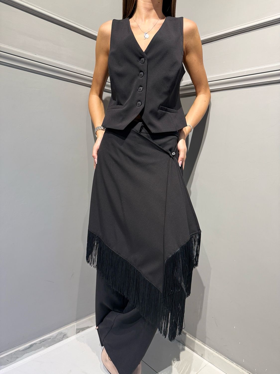 TENSIONE IN - gilet nero 27D6486