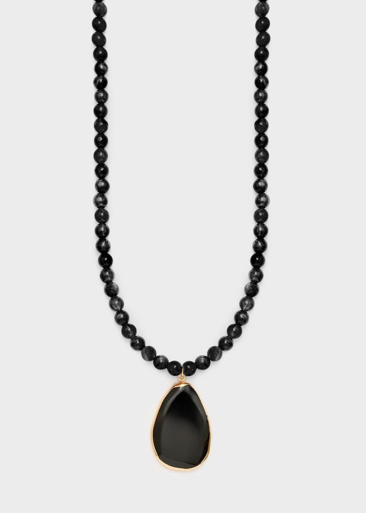 NALI' - Collana samira pendente naturale - ABCL0433