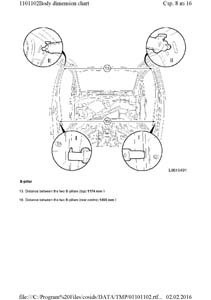 Чертежи геометрии кузова опель зафира скачать pdf