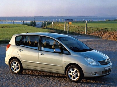 Body Repair Manual TOYOTA Corolla Verso 2001-2004 Collision repair