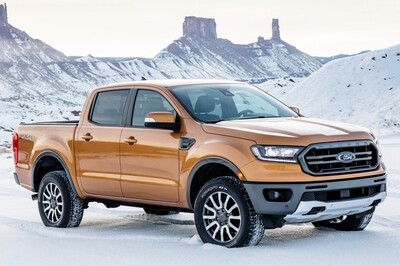 Body dimensions FORD Ranger 2018-- Collision repair