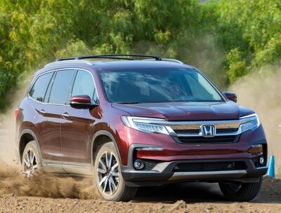Body dimensions HONDA Pilot 2020--​ Collision repair