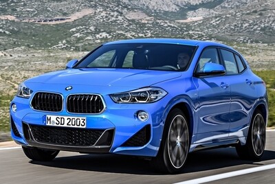 Body dimensions BMW X2 (F39) 2018-- Collision repair