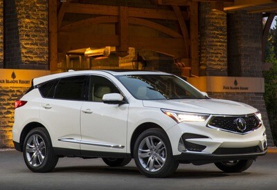 Body dimensions ACURA RDX 2018-- Collision repair