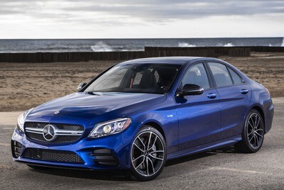 Body dimensions MERCEDES-BENZ C-Klasse (W205) 2014–2018-2021 Collision repair