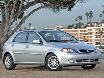 Body dimensions SUZUKI Reno 2004-2008 Chevrolet Lacetti Hatchback 2004-2013 Collision repair