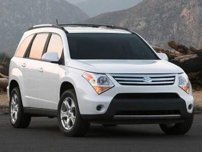 Body dimensions SUZUKI XL-7 2007-2009 Collision repair