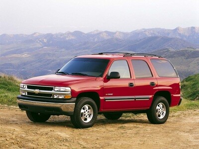 Body dimensions CHEVROLET Tahoe 1999-2006 Collision repair