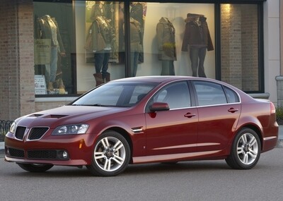 Body Dimensions PONTIAC G8 2007-2009 Collision repair