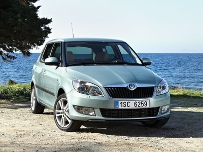 Body dimensions SKODA Fabia II 2007-2014 Collision repair