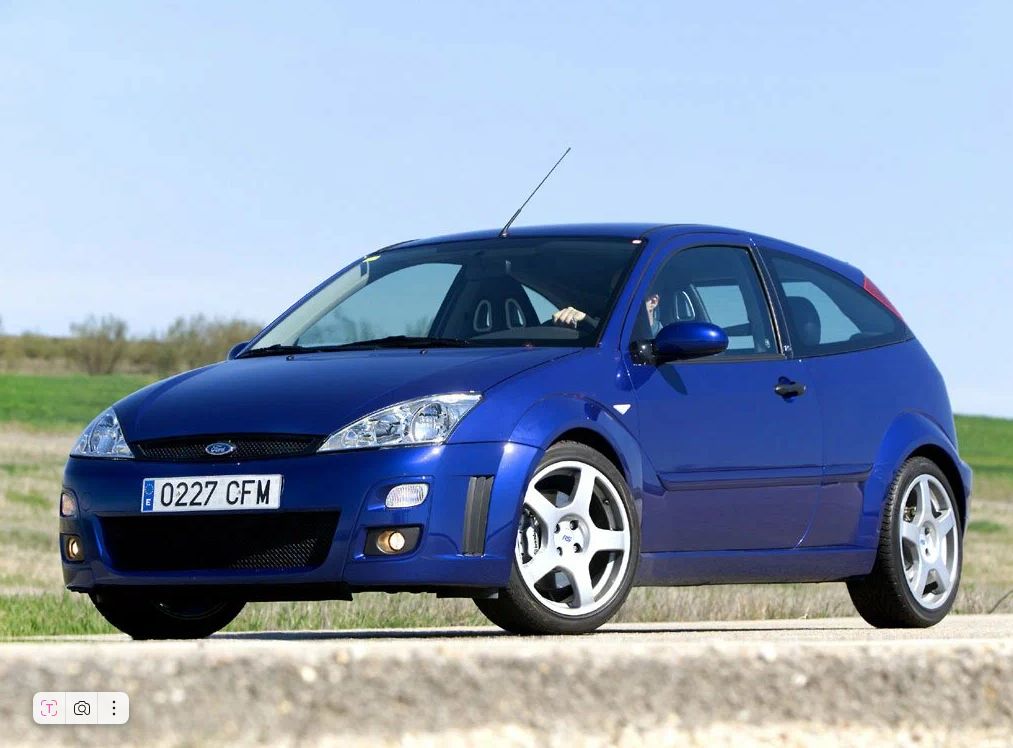 Body dimensions FORD Focus RS 2002-2005 Collision repair