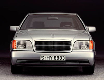 Body dimensions MERCEDES-BENZ S-Klasse (140) 1990–2000 Collision repair