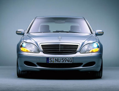 Body dimensions MERCEDES-BENZ S-Klasse (W220) 1998–2005 Collision repair