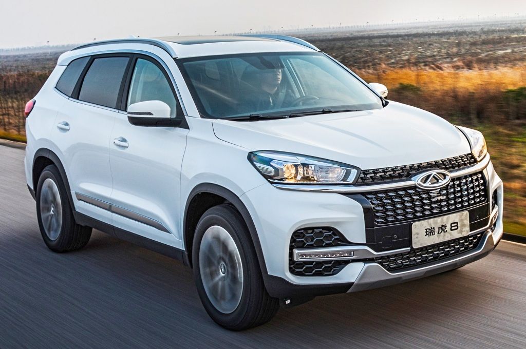 Body dimensions CHERY Tiggo 8 (T18) 2018-2022-- Collision repair