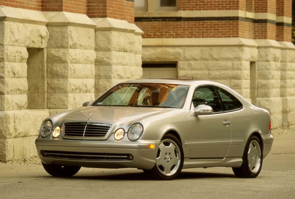 Body dimensions MERCEDES-BENZ CLK-Klasse (W208) 1997-2000-2003 Collision repair